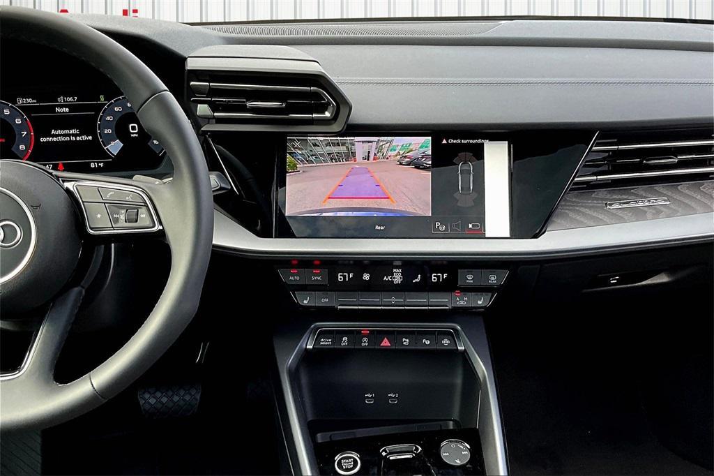 new 2025 Audi A3 car, priced at $43,540