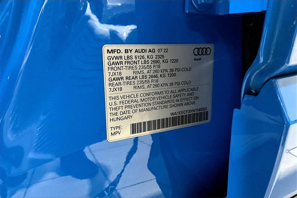 used 2022 Audi Q3 car, priced at $29,979