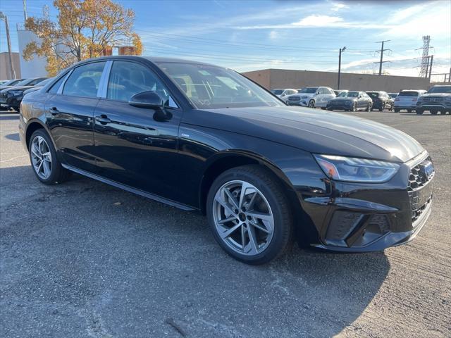 new 2025 Audi A4 car, priced at $48,075