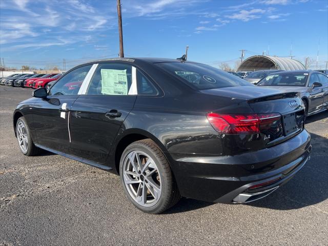 new 2025 Audi A4 car, priced at $48,075