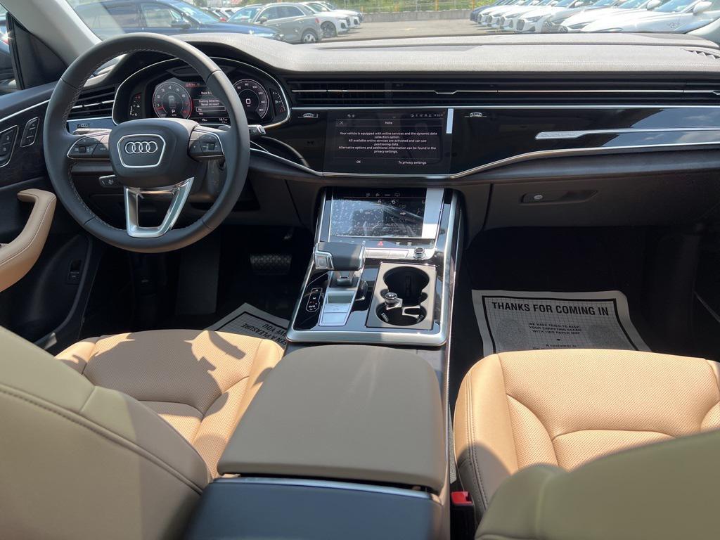 new 2025 Audi Q8 car, priced at $86,845