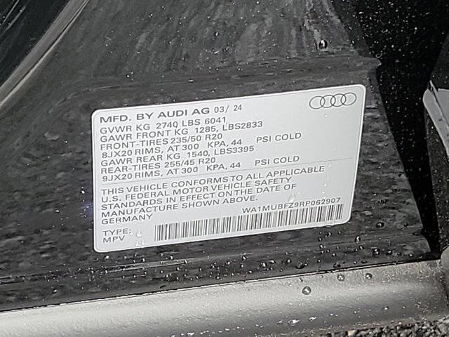 new 2024 Audi Q4 e-tron car, priced at $66,340