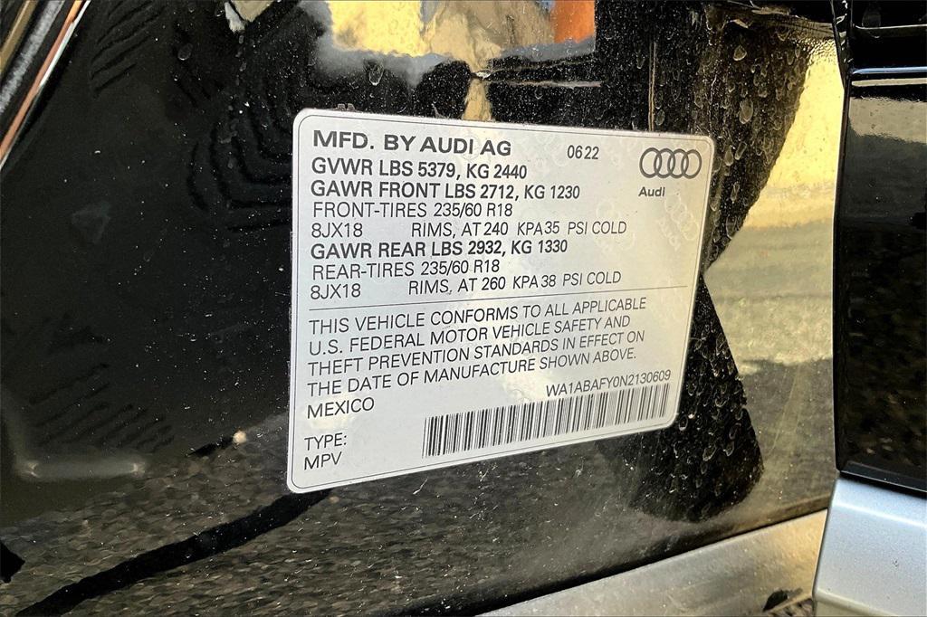 used 2022 Audi Q5 car, priced at $31,988