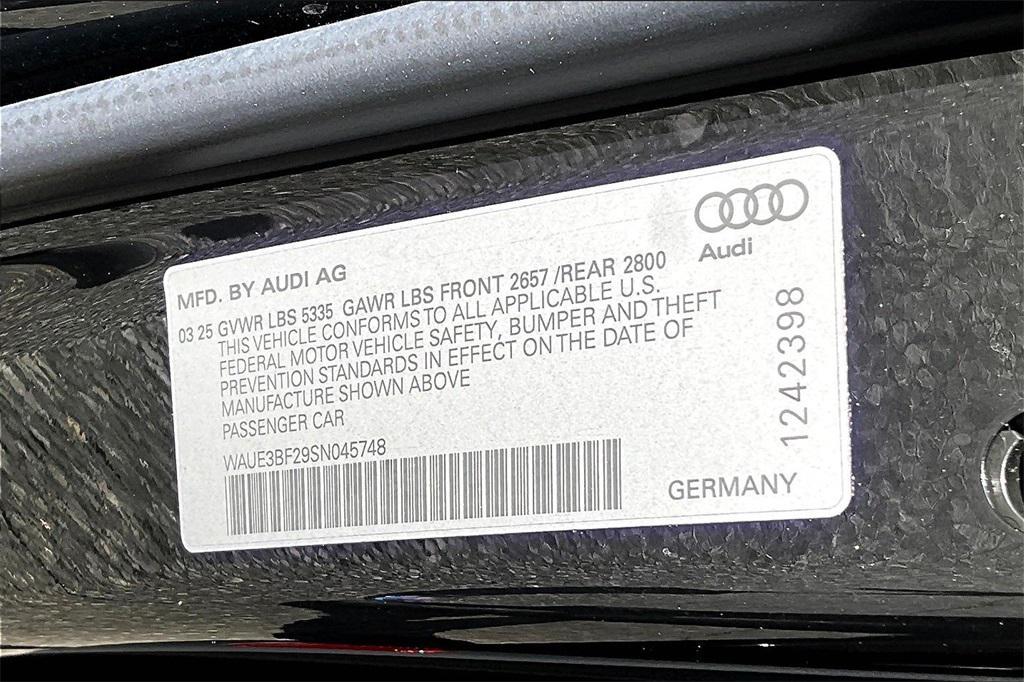 new 2025 Audi A6 car, priced at $67,815
