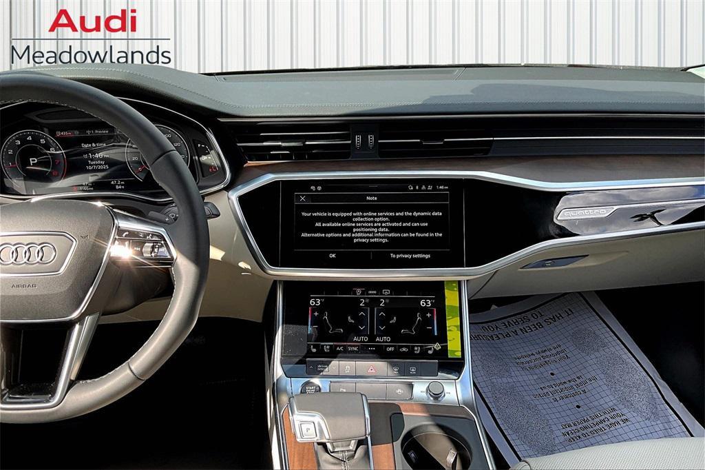 new 2025 Audi A6 car, priced at $67,815