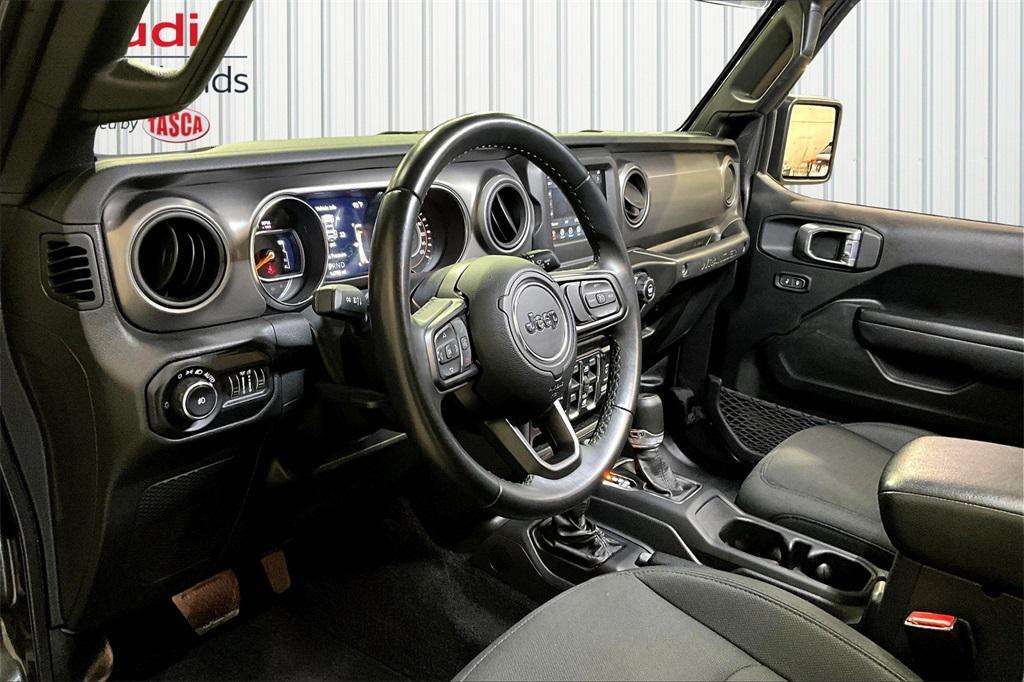 used 2021 Jeep Wrangler Unlimited car, priced at $31,488
