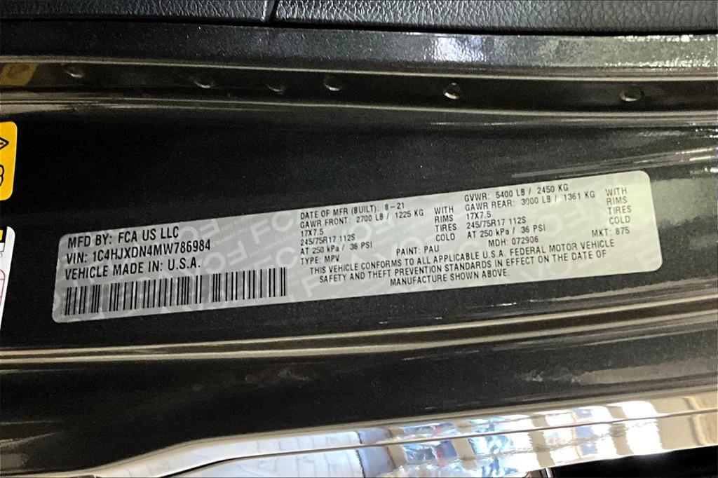 used 2021 Jeep Wrangler Unlimited car, priced at $31,488