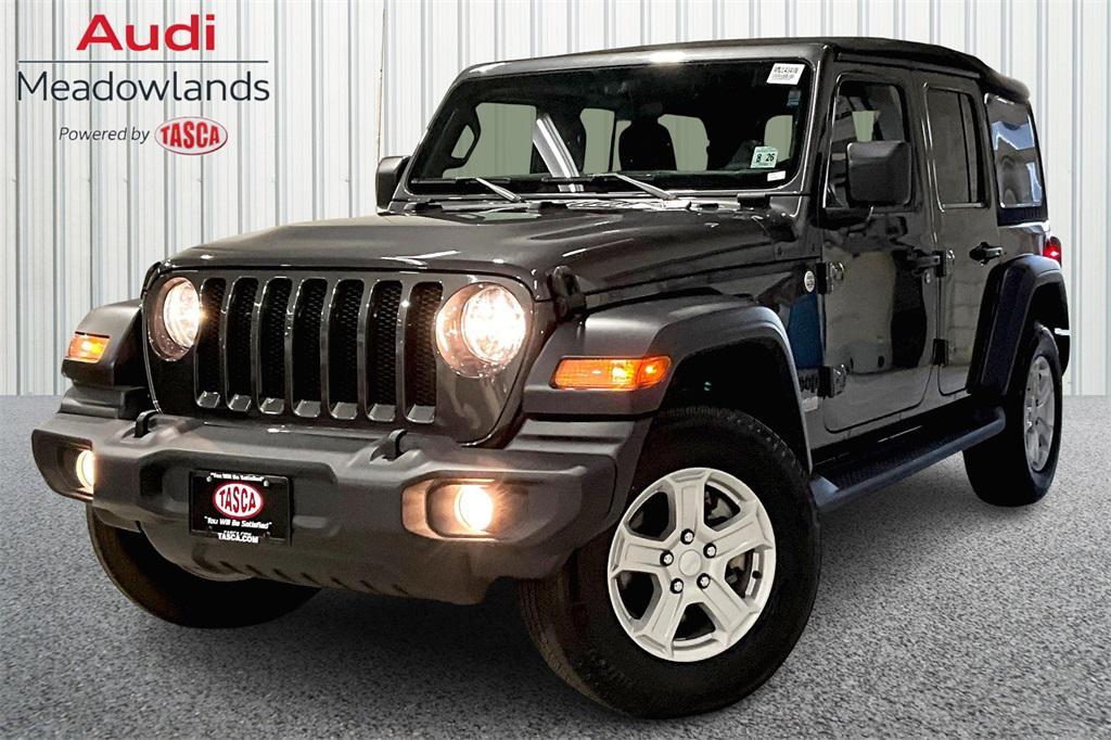 used 2021 Jeep Wrangler Unlimited car, priced at $31,988
