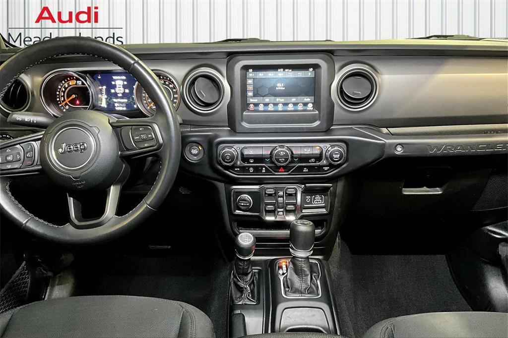 used 2021 Jeep Wrangler Unlimited car, priced at $31,488