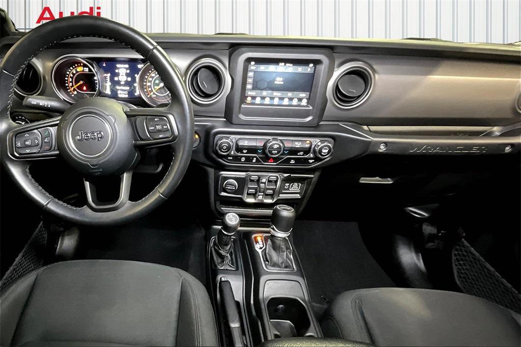 used 2021 Jeep Wrangler Unlimited car, priced at $31,488
