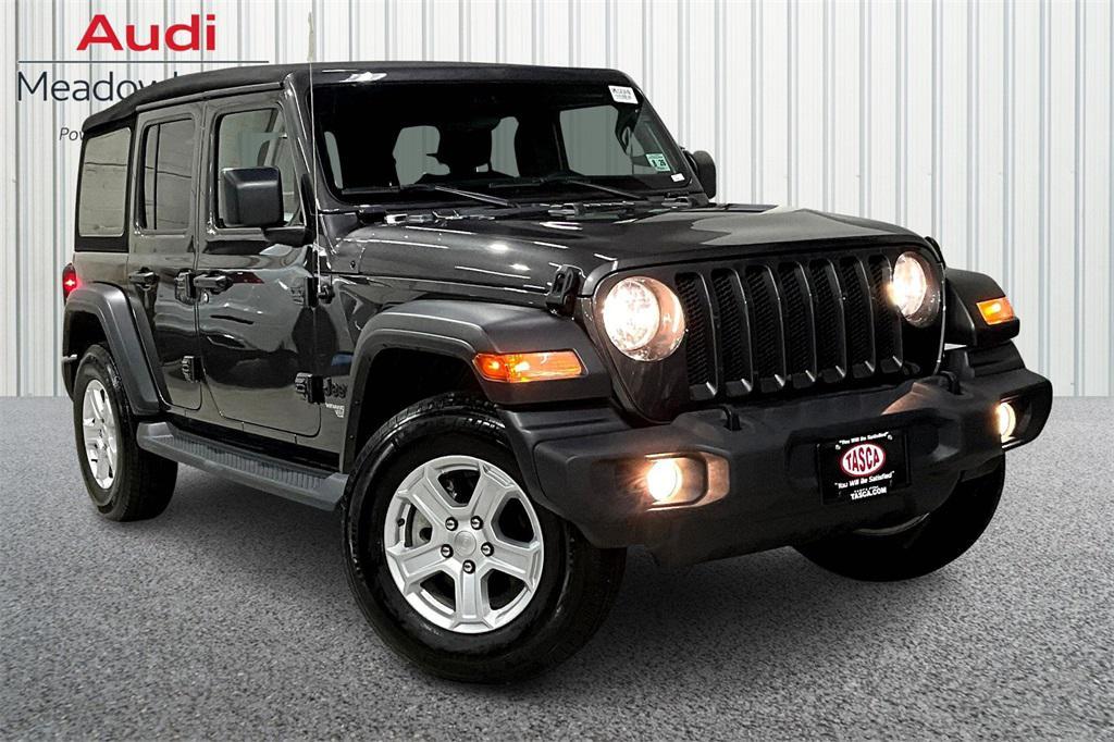 used 2021 Jeep Wrangler Unlimited car, priced at $31,488