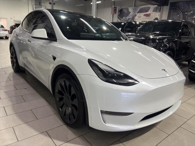 used 2022 Tesla Model Y car, priced at $27,988