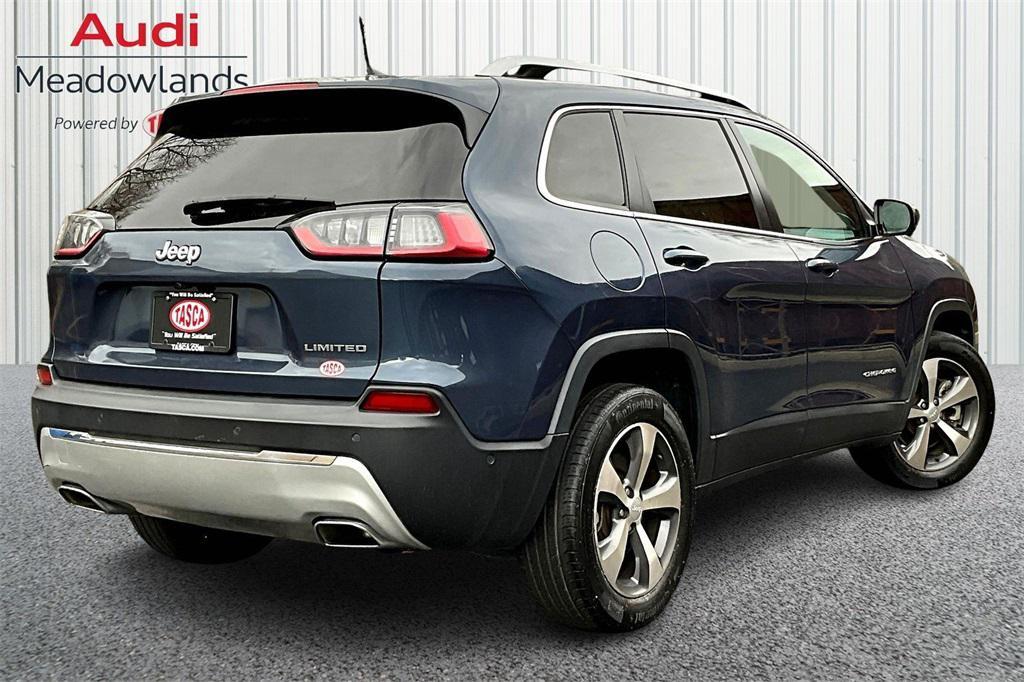 used 2021 Jeep Cherokee car, priced at $21,606