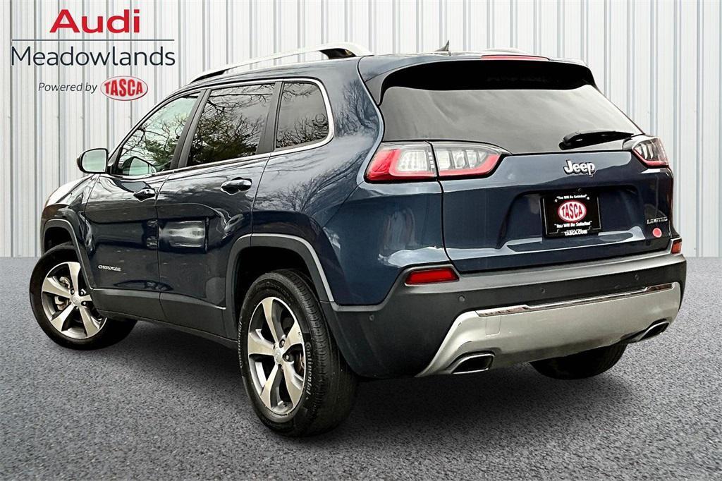 used 2021 Jeep Cherokee car, priced at $21,606