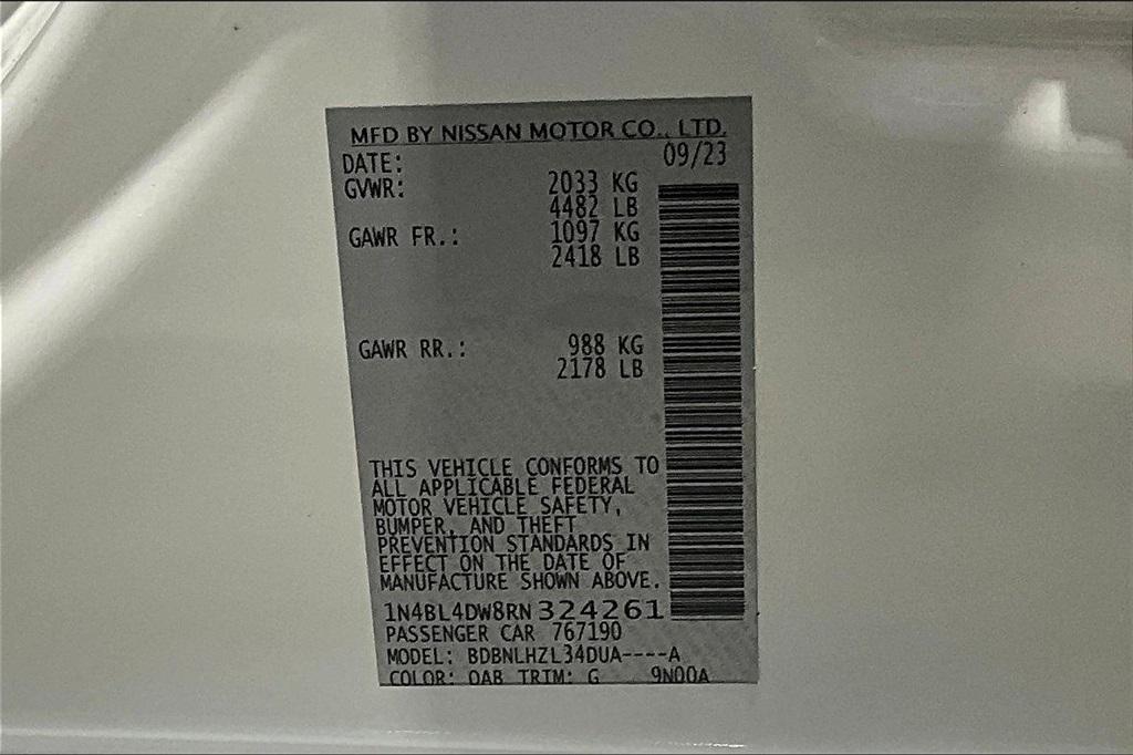 used 2024 Nissan Altima car, priced at $23,288