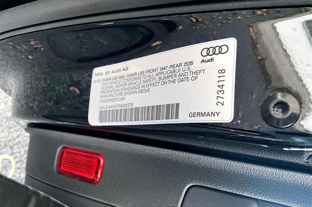 used 2023 Audi A4 car, priced at $30,988