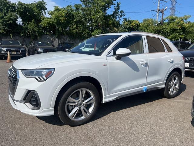 new 2024 Audi Q3 car, priced at $48,140