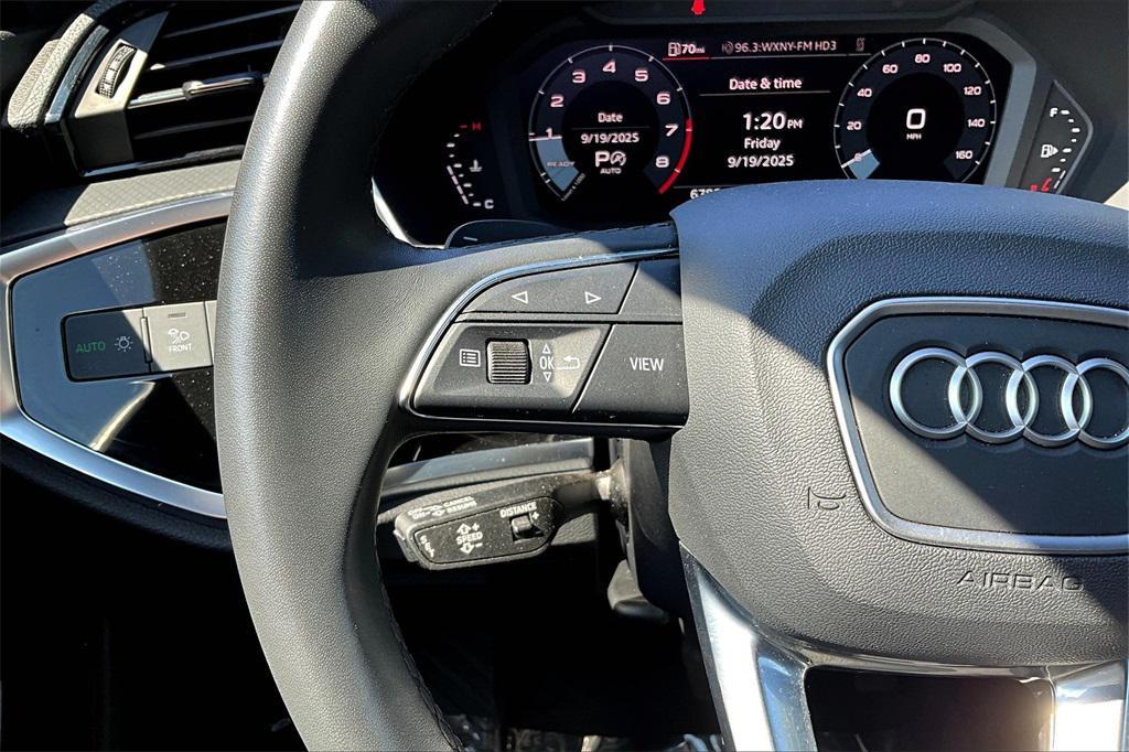used 2024 Audi Q3 car, priced at $36,988