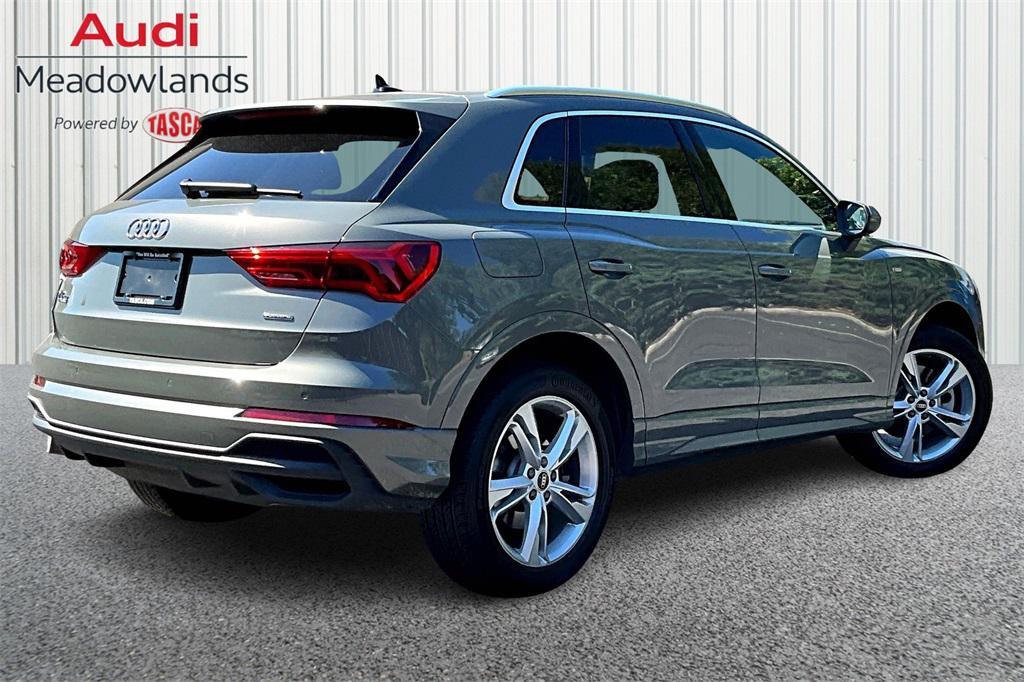 used 2024 Audi Q3 car, priced at $36,988