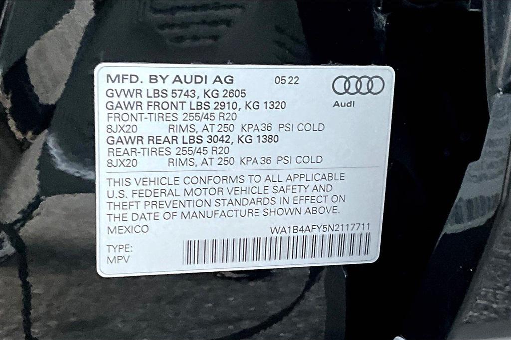used 2022 Audi SQ5 car, priced at $42,488