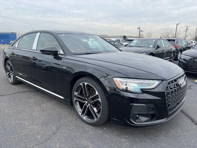 new 2025 Audi A8 car, priced at $106,625