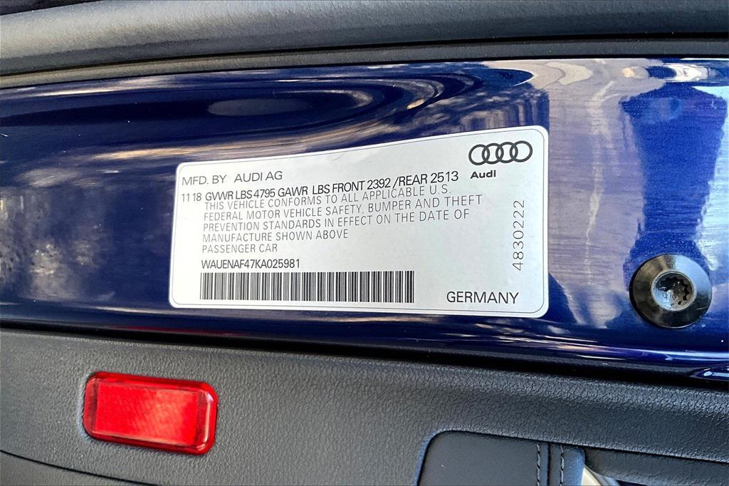 used 2019 Audi A4 car, priced at $19,988