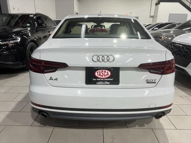 used 2018 Audi A4 car, priced at $20,988