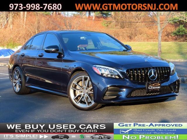 used 2020 Mercedes-Benz AMG C 43 car, priced at $36,995