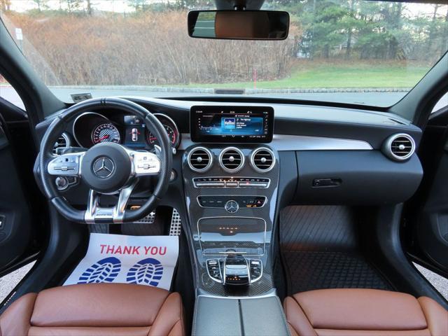 used 2020 Mercedes-Benz AMG C 43 car, priced at $36,995