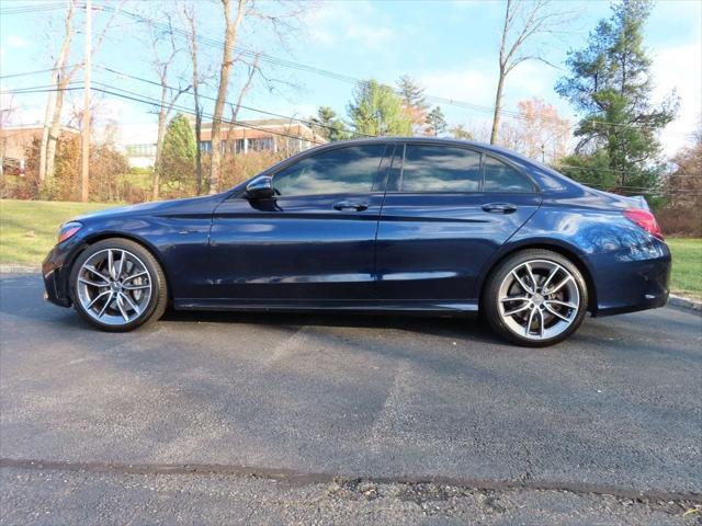 used 2020 Mercedes-Benz AMG C 43 car, priced at $36,995