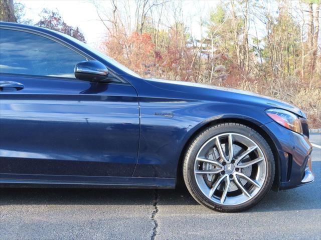 used 2020 Mercedes-Benz AMG C 43 car, priced at $36,995