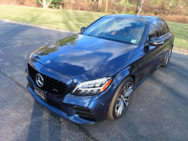 used 2020 Mercedes-Benz AMG C 43 car, priced at $36,995