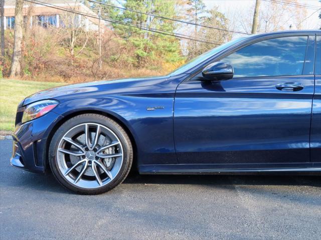 used 2020 Mercedes-Benz AMG C 43 car, priced at $36,995