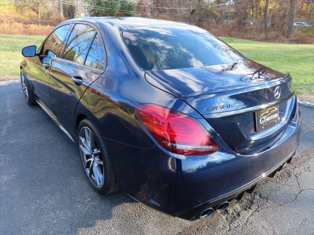 used 2020 Mercedes-Benz AMG C 43 car, priced at $36,995