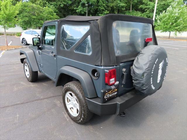 used 2016 Jeep Wrangler car, priced at $14,495