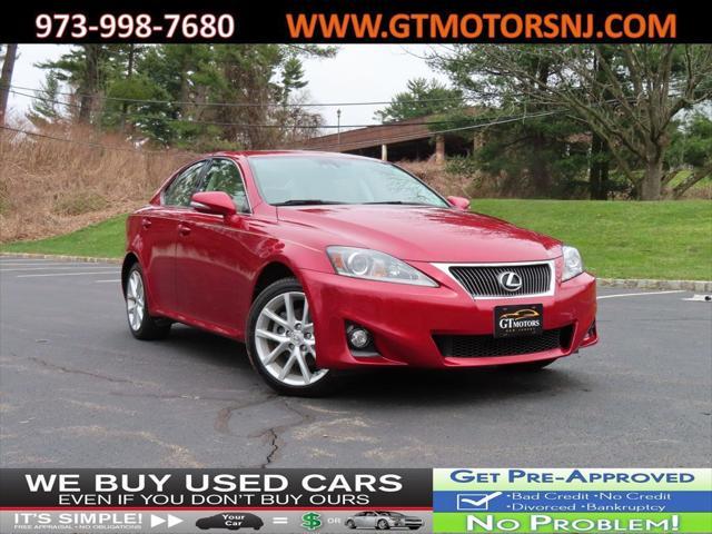 used 2012 Lexus IS 250 car, priced at $16,495