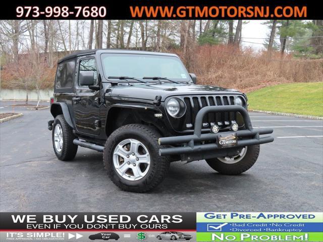 used 2019 Jeep Wrangler car, priced at $22,595