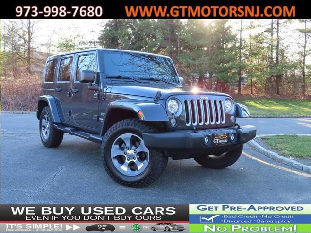 used 2017 Jeep Wrangler Unlimited car, priced at $22,495