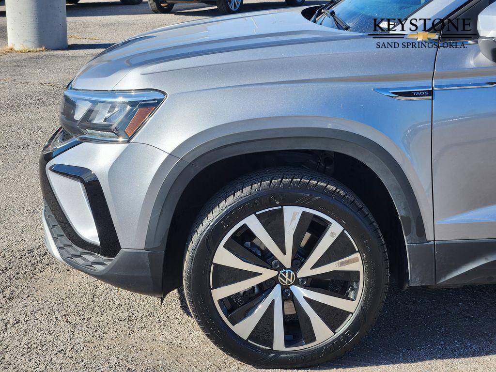used 2024 Volkswagen Taos car, priced at $23,000