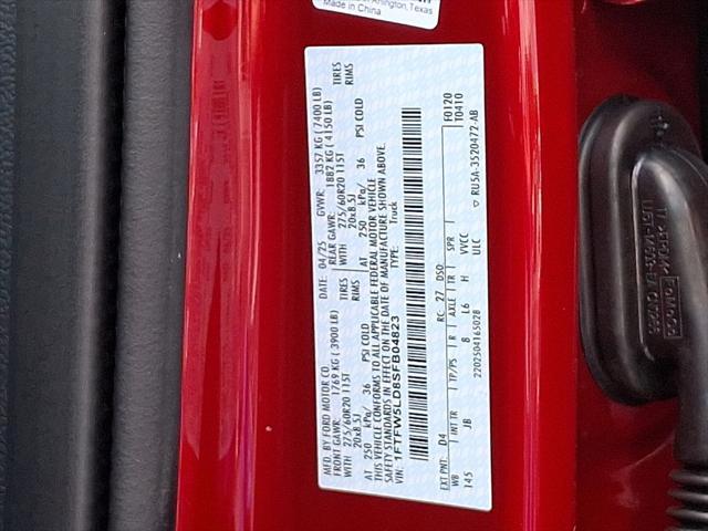 new 2025 Ford F-150 car, priced at $67,900