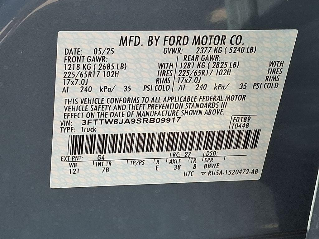 new 2025 Ford Maverick car, priced at $36,120