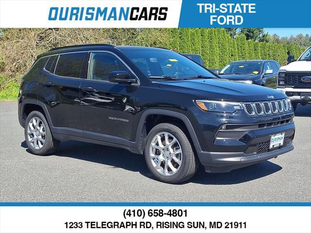 used 2023 Jeep Compass car, priced at $22,000