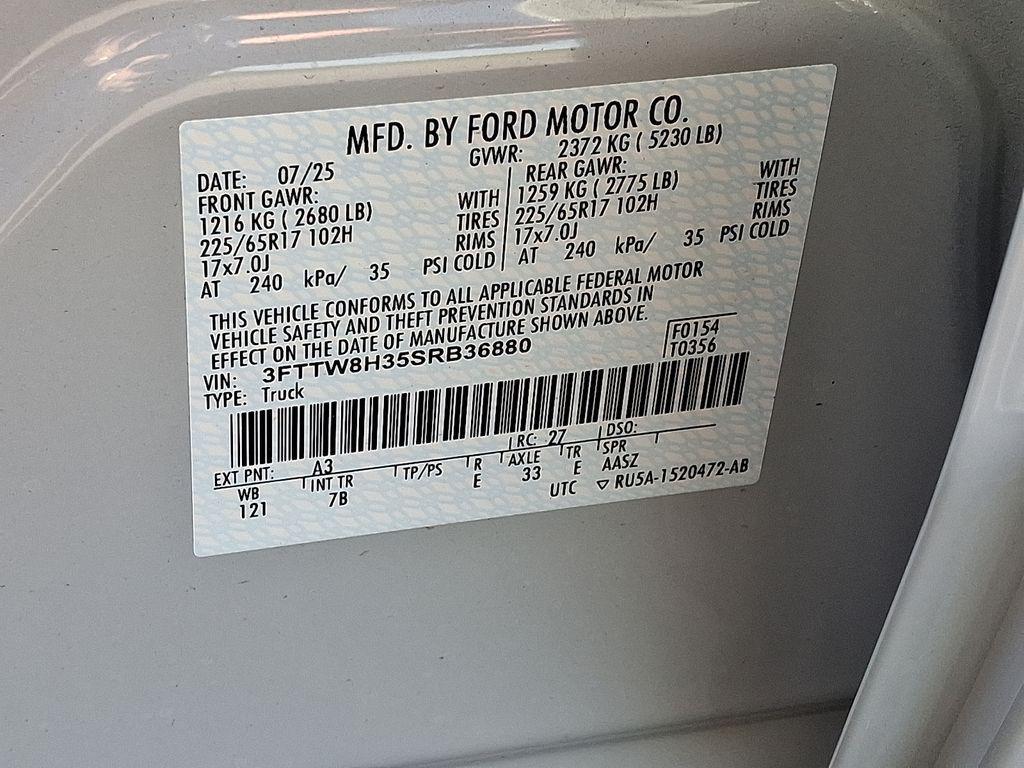 new 2025 Ford Maverick car, priced at $35,795