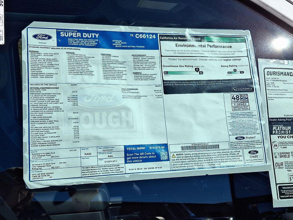 new 2026 Ford F-350 car, priced at $73,000