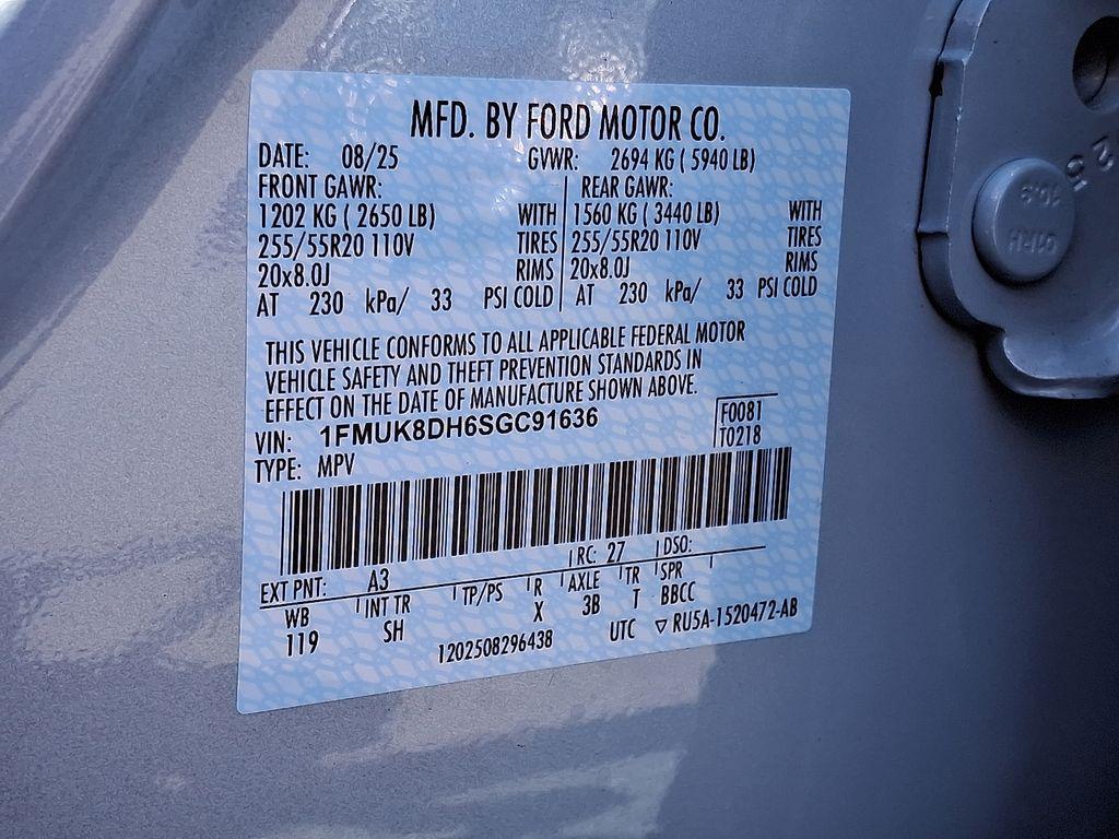 new 2025 Ford Explorer car, priced at $45,500