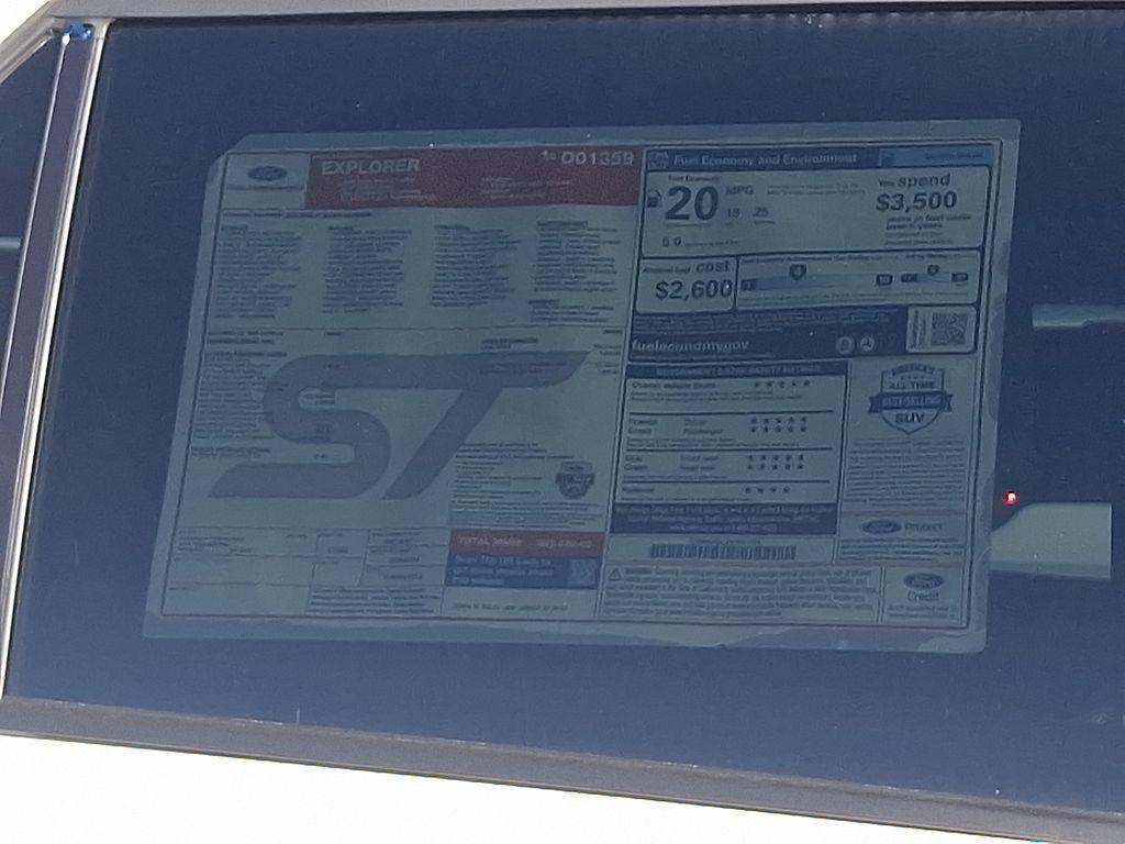new 2025 Ford Explorer car, priced at $62,430