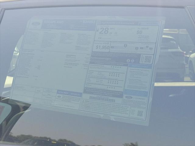 new 2024 Ford Escape car, priced at $30,750