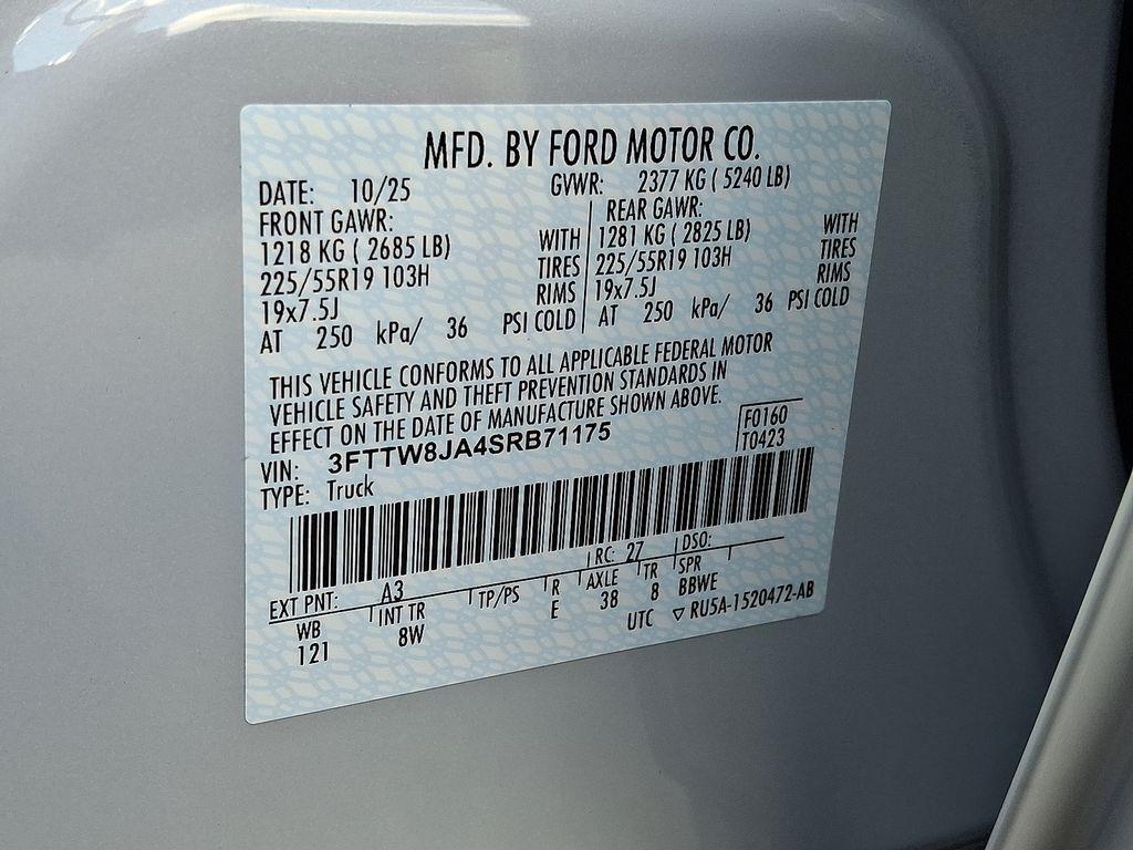 new 2025 Ford Maverick car, priced at $36,500