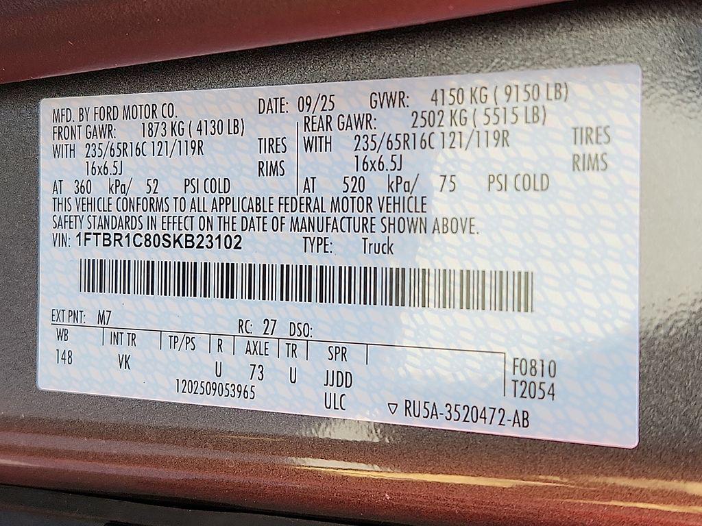 new 2025 Ford Transit-250 car, priced at $52,500