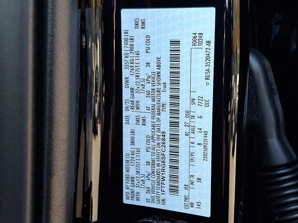 new 2025 Ford F-150 car, priced at $95,810